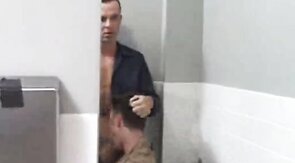 Oral sex in restroom