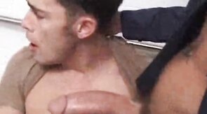 Oral sex in restroom