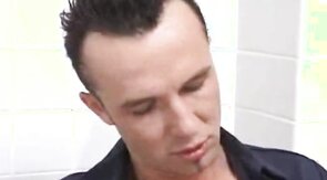 Oral sex in restroom