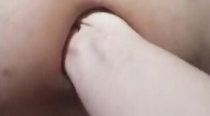 Valentines night ass fisting for him