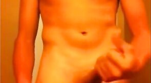 Tan Young Boy with MASSIVE Cock