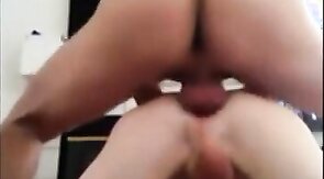 Hot Twink Takes Cream Up His Pretty Boyhole (Creampie)