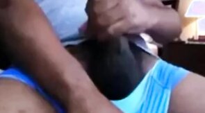 Verbal Hung Black Stud Jerk Off & Cum