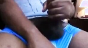 Verbal Hung Black Stud Jerk Off & Cum