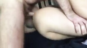 Hairy daddy fucks his not son