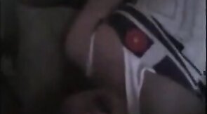 Asian Sissy wanking in bed