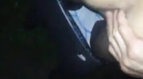 fucking a slutty bottom in a park