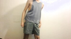 First video: Performance before going to bed. Latin guy.