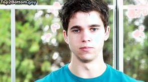 Barebacking gay filled up in asshole by perverted fucke