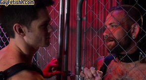 Sexy hot gay fisted and fucked in ass by perverted fuck