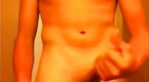 Tan Young Boy with MASSIVE Cock