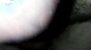 Bareback bottom gets a load