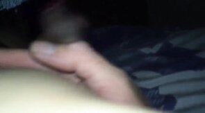 Sissy cums while being fucked