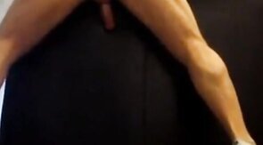 Couch back humping cum