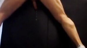 Couch back humping cum