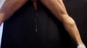 Couch back humping cum