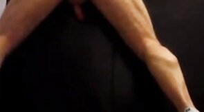 Couch back humping cum