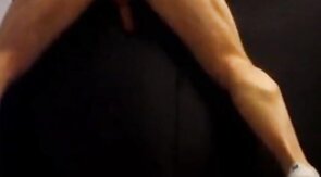 Couch back humping cum