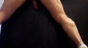 Couch back humping cum