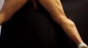 Couch back humping cum