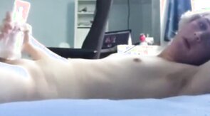 Robin Quinn femboy first time with fleshlight