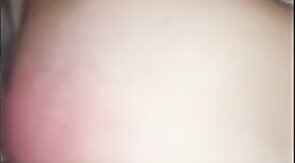 Daddy dick stretching tiny buttonhole to breaking