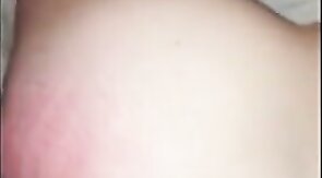 Daddy dick stretching tiny buttonhole to breaking