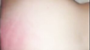 Daddy dick stretching tiny buttonhole to breaking