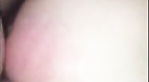 Daddy dick stretching tiny buttonhole to breaking