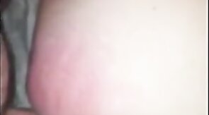 Daddy dick stretching tiny buttonhole to breaking