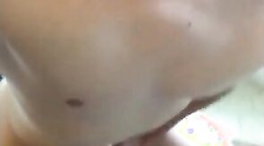 Smooth twink dildo fucks