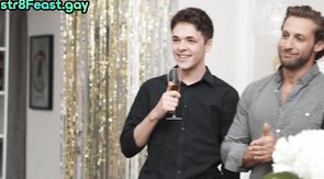 Ass fucked gay penetrated by huge cock in tight asshole