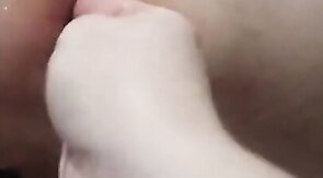 Valentines night ass fisting for him