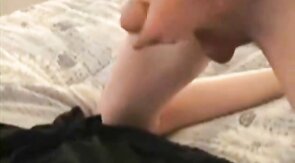 Boy with cut and shaved bender squirts sperm