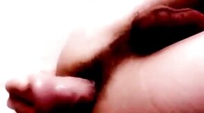 Sexy twink anal pleasure cum handsfree