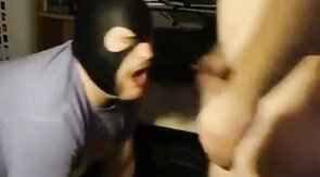 Verbal Bear Master Uses Slave BJ Huge Facial
