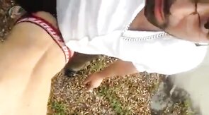 smoking hot in the park