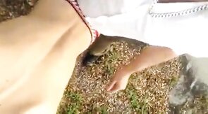 smoking hot in the park