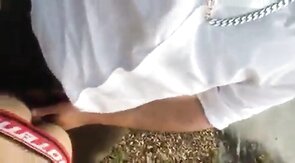 smoking hot in the park