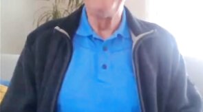 68 yo man from Germany cum