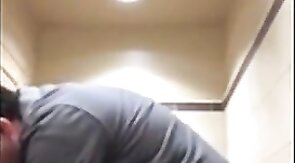 White Manager Pounds Black Theif In Restroom