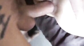 Close up of a hot smooth ass taking dick.