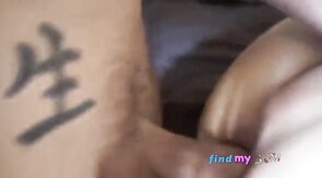 Close up of a hot smooth ass taking dick.