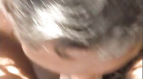 Blowjob at the beach