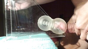 Huge load daddy fleshlight