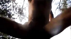 Daddy fucked in the Forest