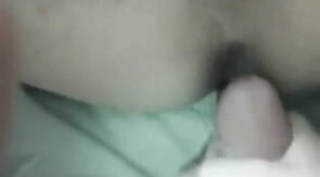 Amateur gay cum filled close-up