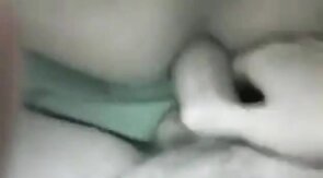 Amateur gay cum filled close-up