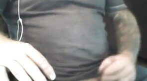 Daddy get cum in his belly