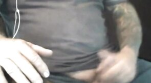 Daddy get cum in his belly